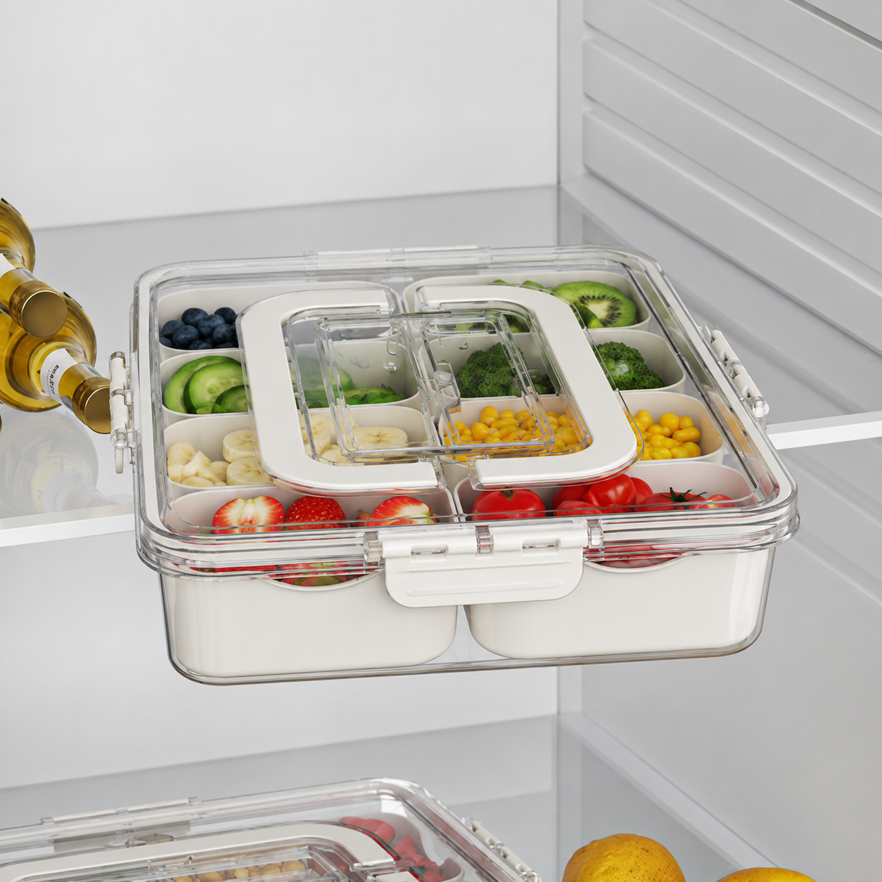 NIBBLEA Box – Snack- & Aperitifbox mit 8 Fächern